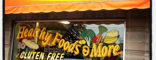 Healthy Foods & More is one of Locais salvos de Miles.