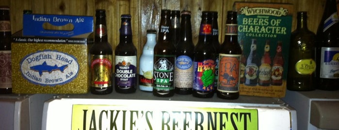 Jackie's Beer Nest is one of Beer Week 2013 Bars.
