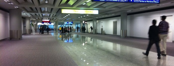 Hong Kong International Airport (HKG) is one of Stations/Terminals.