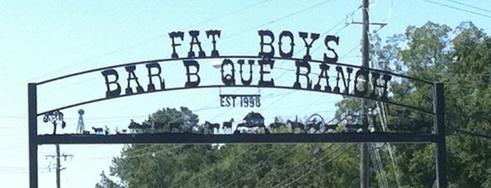 Fat Boy's Bar B Que Ranch is one of Sweet home Alabama.