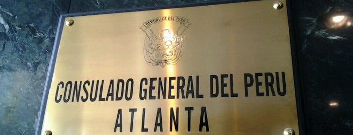 Consulado General Del Peru en Atlanta is one of Perú.