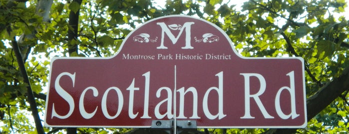 Scotland Road is one of Montrose Park Landmarks.