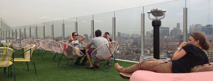 Le Bain is one of fattys: al fresco and rooftops.