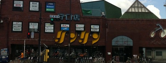 サイクルショップ リンリン守口店 is one of 行ったことのある自転車店.