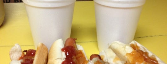 Gray's Papaya is one of The 15 Best Places for Hot Dogs in New York City.