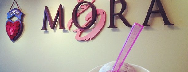 Mora Iced Creamery is one of I scream. You scream. Ice cream!.