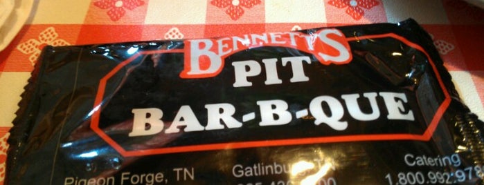 Bennett's Pit Bar-B-Que is one of Gatlinburg, TN.