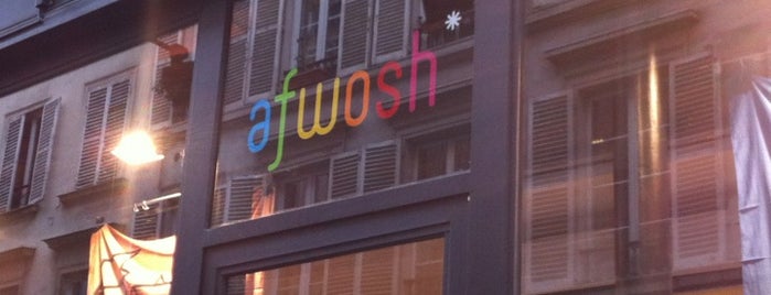 Afwosh is one of #ParisConceptStores.
