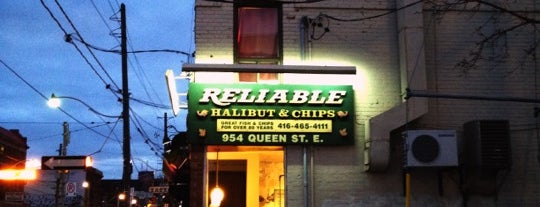 Reliable Halibut and Chips is one of Toronto.