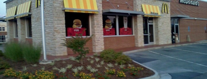McDonald's is one of Work Area.