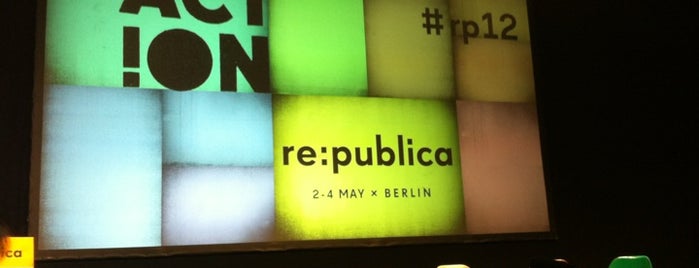 Stage 2 | re:publica is one of #rp12 - Die wichtigsten Orte der re:publica 2012.