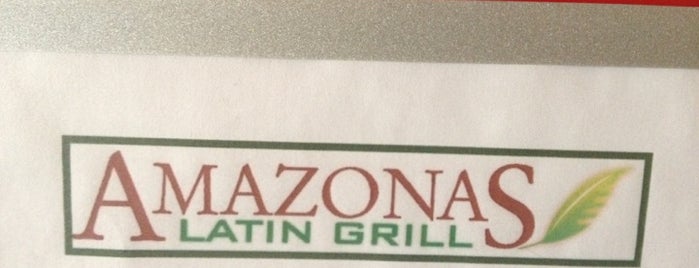 Amazonas Latin Grill is one of สถานที่ที่บันทึกไว้ของ Dave.