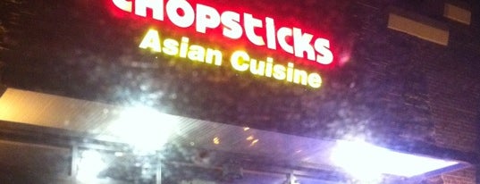 Chopsticks is one of Tempat yang Disukai James.