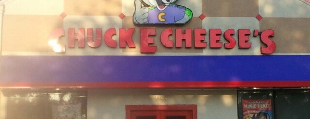 Chuck E. Cheese is one of Savannah.