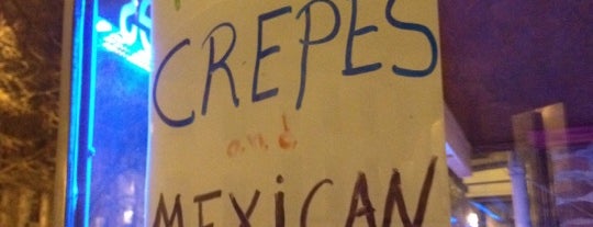 Ruben's Crepes is one of สถานที่ที่บันทึกไว้ของ Aimee.