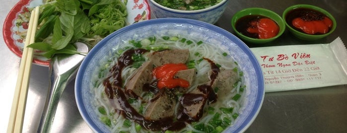 Tư Bò Viên is one of Saigon's Food and Beverage 1.