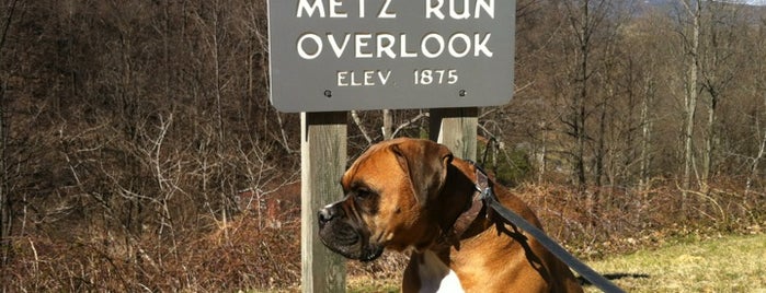 Metz Run Overlook is one of Along the Blue Ridge Parkway.