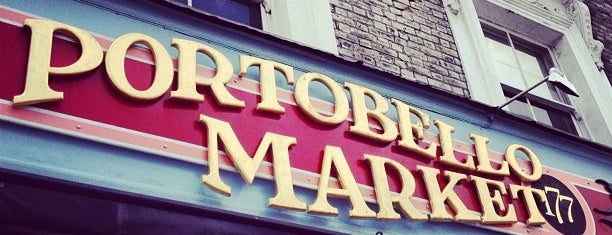Portobello Road Market is one of Museus, Parques e Feirinhas em Londres.