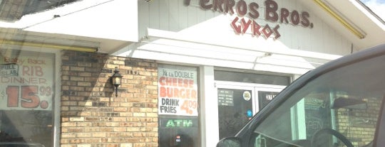 Perros Bros Gyros is one of Favorite Places.