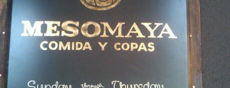 Meso Maya Comida y Copas is one of * Gr8 Mayan, Mexico City Mex & Spanish in Dal.