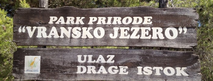 Nature park Vransko jezero is one of Nature Parks of Croatia.