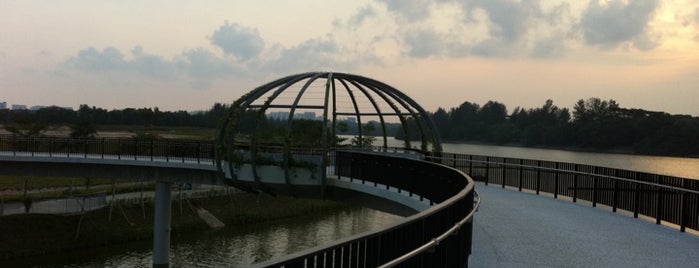 Jewel Bridge is one of Punggol Town Park.