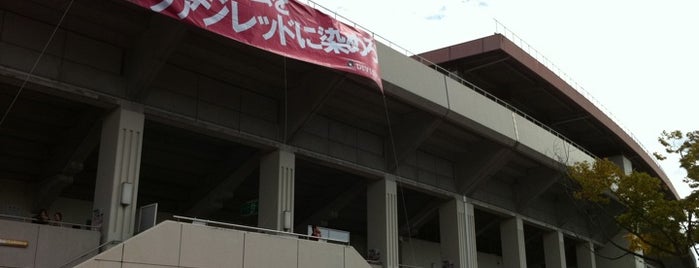 岡山県津山陸上競技場 is one of J-LEAGUE Stadiums.