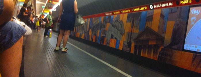 Budapesti metrómegállók