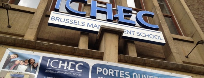ICHEC Brussels Management School is one of Woluwé-Saint-Pierre, Belgique.
