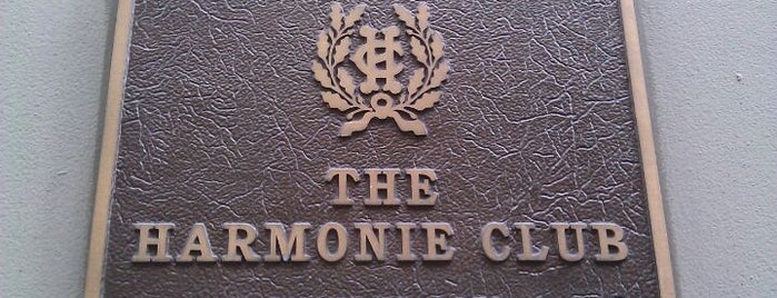 The Harmonie Club is one of Orte, die Pete gefallen.