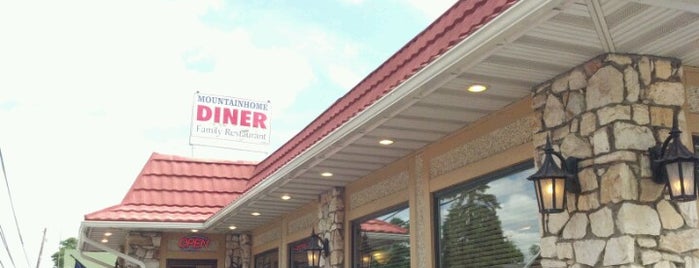 Mountainhome Diner is one of Tempat yang Disukai Brian.