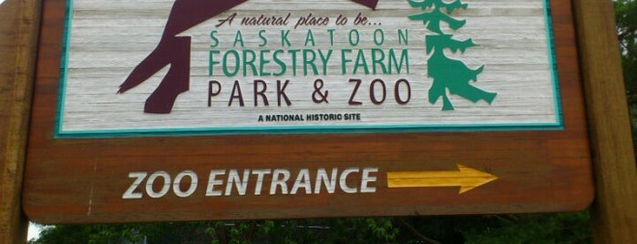 Saskatoon Forestry Farm Park & Zoo is one of Tempat yang Disukai Sanae.