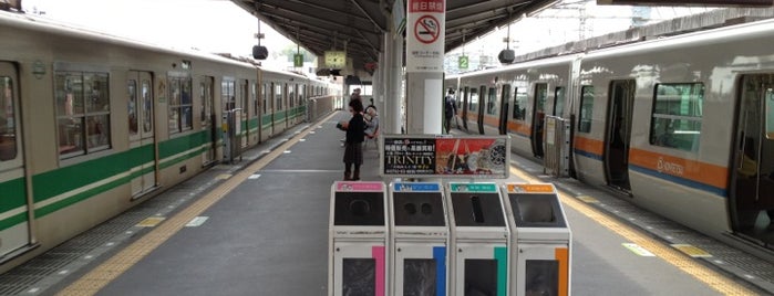 Kintetsu Keihanna Line Ikoma Station is one of 近鉄けいはんな線.
