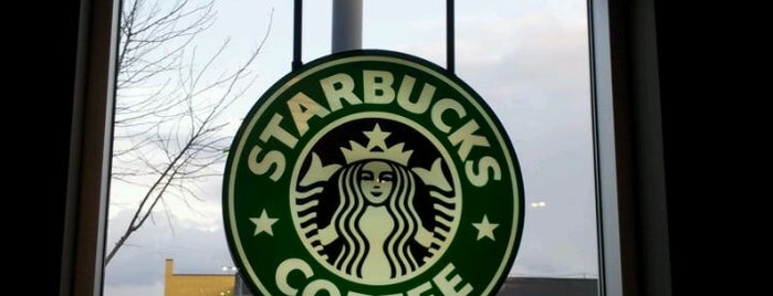 Starbucks is one of Lieux qui ont plu à barbee.