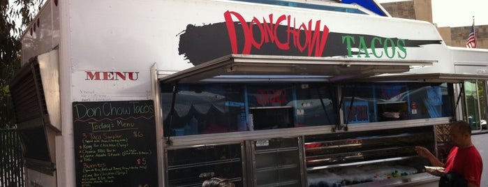 Don Chow Tacos is one of "Diners, Drive-Ins & Dives" (Part 1, AL - KS).