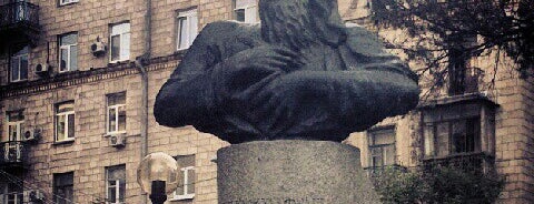 Пам'ятник Махтумкулі (Фрагі) is one of Памятники Киева / Statues of Kiev.