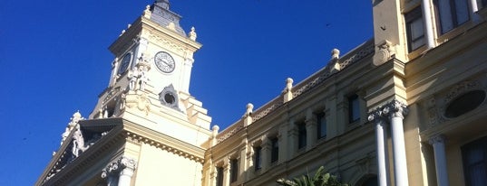 Ayuntamiento de Málaga is one of Mis lugares favoritos.