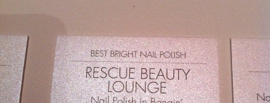 Rescue Beauty Lounge is one of InStyle Tips.