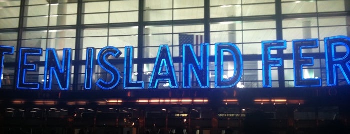 Staten Island Ferry - Whitehall Terminal is one of Out of Town NY Visitors.