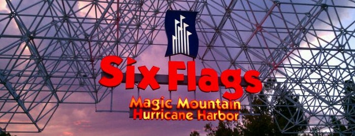 Six Flags Magic Mountain is one of Theme Parks & Roller Coasters.