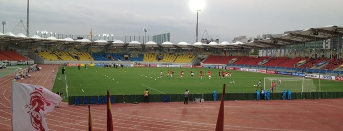 탄천종합운동장 is one of Soccer Stadium.