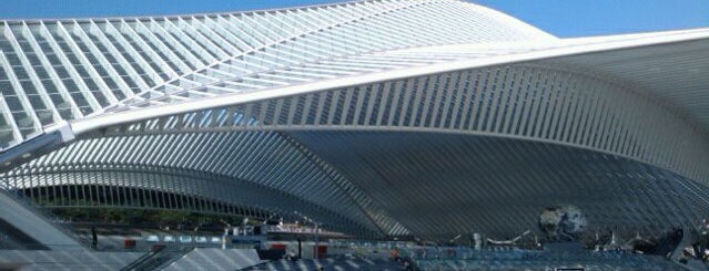 Gare de Liège-Guillemins (XHN) is one of Belgium's "unmissable" culture spots.