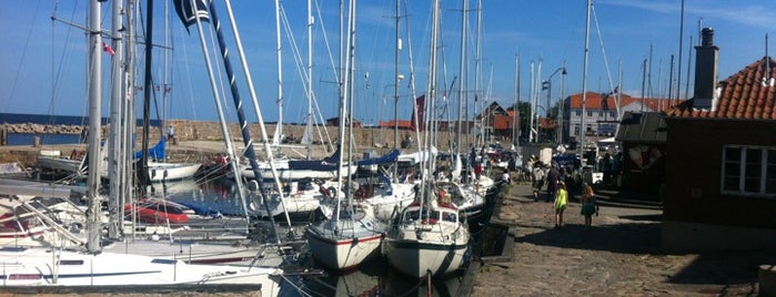 Allinge Havn is one of Bornholm.