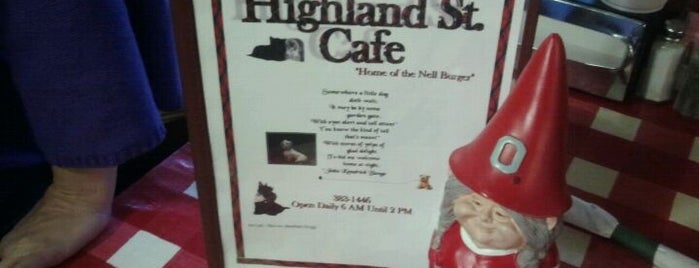 Highland Street Cafe is one of Biker Friendly Places.