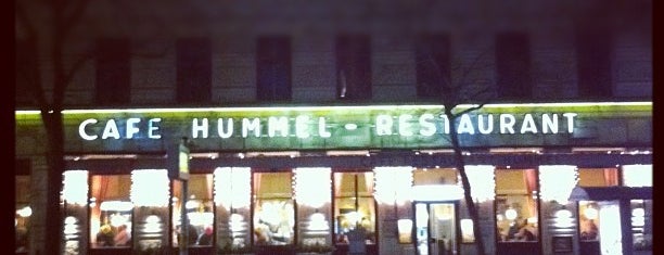 Café Restaurant Hummel is one of Vienna - unlimited.