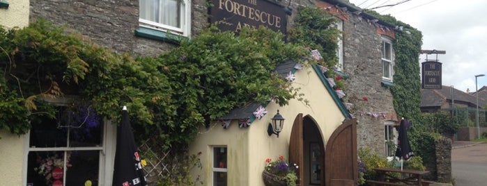 The Fortescue Arms is one of Old Devon Pubs.