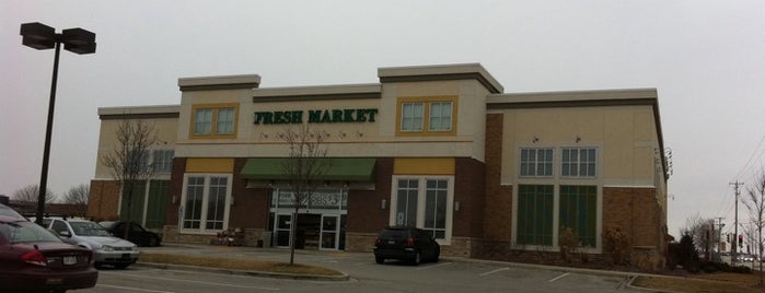 The Fresh Market is one of Places rated.