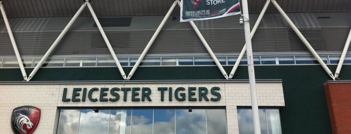Welford Road Stadium is one of UK & Ireland Pro Rugby Grounds.