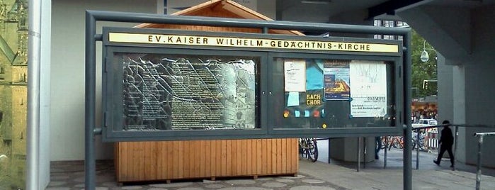 Kaiser-Wilhelm-Gedächtniskirche is one of Berlin Trip.