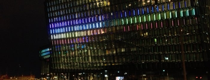 Harpa is one of iceland.